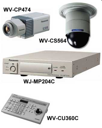 WJMP204C WVCP474 WVCS564 WVCU360C Camera System